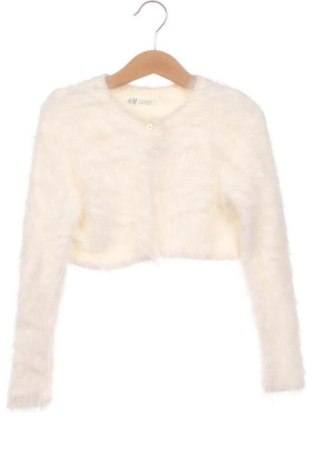Detský kardigán H&M, Veľkosť 6-7y/ 122-128 cm, Farba Biela, Cena  7,05 €, #136939852