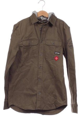Dziecięca koszula H&M, Rozmiar 11-12y/ 152-158 cm, Kolor Zielony, Cena 29,63 zł, #137146841