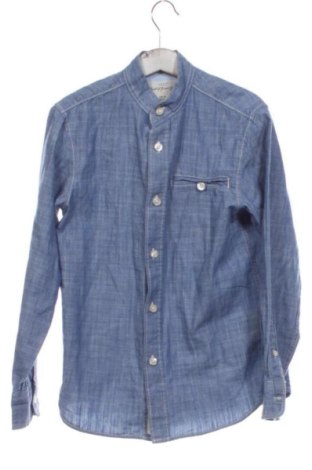 Kinderhemd H&M L.O.G.G., Größe 7-8y/ 128-134 cm, Farbe Blau, Preis 6,00 €, #136973576