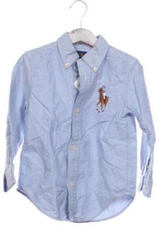 Cămașă pentru copii Ralph Lauren, Mărime 2-3m/ 56-62 cm, Culoare Albastru, Preț 154,74 Lei, #137166879