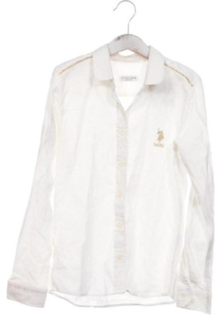Kinderhemd U.S. Polo Assn., Größe 8-9y/ 134-140 cm, Farbe Weiß, Preis 14,86 €, #137198727