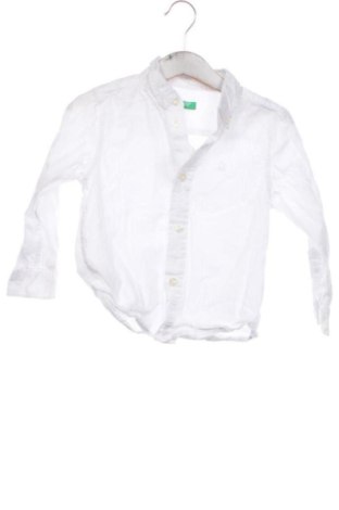 Kinderhemd United Colors Of Benetton, Größe 2-3y/ 98-104 cm, Farbe Weiß, Preis € 10,00, #137082607