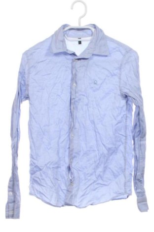 Детска риза United Colors Of Benetton, Размер 11-12y/ 152-158 см, Цвят Син, Цена 9,00 €, #137229599
