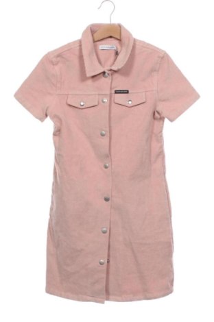Rochie pentru copii Calvin Klein Jeans, Mărime 11-12y/ 152-158 cm, Culoare Roz, Preț 246,99 Lei, #130559291