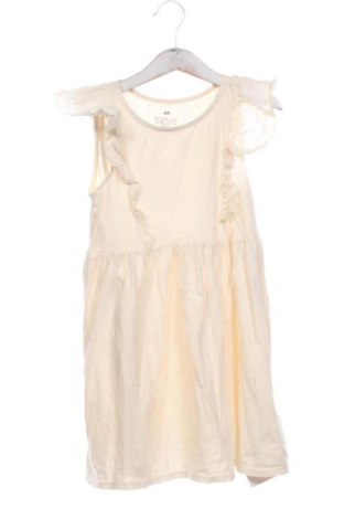 Детска рокля H&M, Размер 6-7y/ 122-128 см, Цвят Бежов, Цена 15,00 €, #137187595