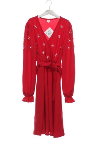 Dziecięca sukienka SHEIN, Rozmiar 11-12y/ 152-158 cm, Kolor Czerwony, Cena 25,00 zł, #137081979