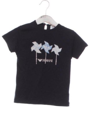 Dziecięcy T-shirt Armani Baby, Rozmiar 18-24m/ 86-98 cm, Kolor Niebieski, Cena 101,60 zł, #137205533