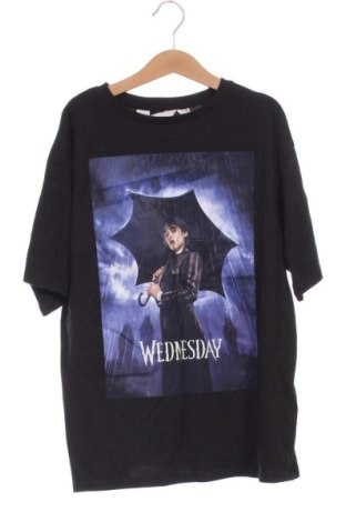 Dziecięcy T-shirt H&M, Rozmiar 10-11y/ 146-152 cm, Kolor Czarny, Cena 41,13 zł, #137148469