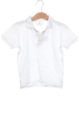 Детска тениска H&M, Размер 2-3y/ 98-104 см, Цвят Бял, Цена 6,00 €, #137152135