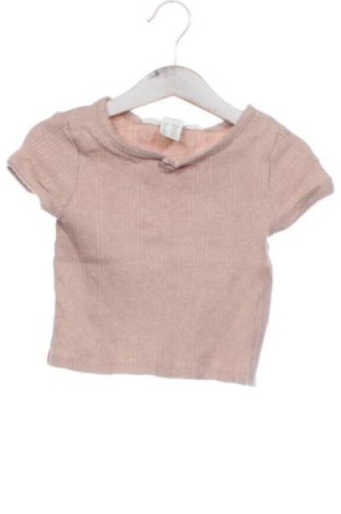 Детска тениска H&M, Размер 18-24m/ 86-98 см, Цвят Бежов, Цена 5,00 €, #137183450