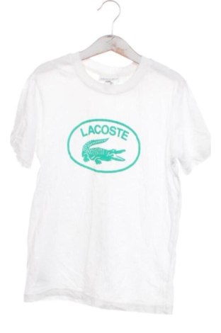 Tricou pentru copii Lacoste, Mărime 8-9y/ 134-140 cm, Culoare Alb, Preț 97,95 Lei, #137168706
