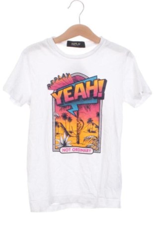 Tricou pentru copii Replay, Mărime 5-6y/ 116-122 cm, Culoare Alb, Preț 245,00 Lei, #137227800