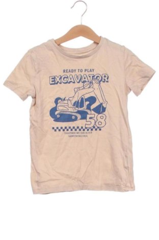 Kinder T-Shirt Sinsay, Größe 5-6y/ 116-122 cm, Farbe Beige, Preis 4,00 €, #137155324