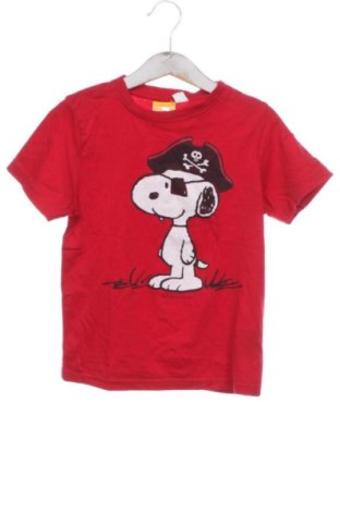 Tricou pentru copii Snoopy, Mărime 3-4y/ 104-110 cm, Culoare Roșu, Preț 36,74 Lei, #137158036