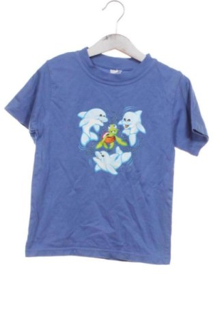 Kinder T-Shirt Unbranded, Größe 5-6y/ 116-122 cm, Farbe Blau, Preis 7,00 €, #137192801
