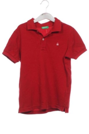 Детска тениска United Colors Of Benetton, Размер 7-8y/ 128-134 см, Цвят Червен, Цена 8,98 €, #137168779