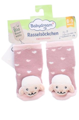 Kinder Socken Unbranded, Größe 6-9m/ 68-74 cm, Farbe Aschrosa, Preis € 6,99, #137174323