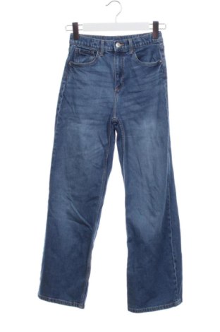 Dětské džíny  H&M, Velikost 11-12y/ 152-158 cm, Barva Modrá, Cena  291,00 Kč, #137184850