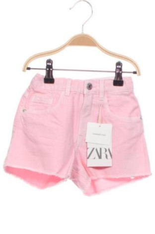 Dziecięce szorty Zara, Rozmiar 3-4y/ 104-110 cm, Kolor Różowy, Cena 46,57 zł, #137153289