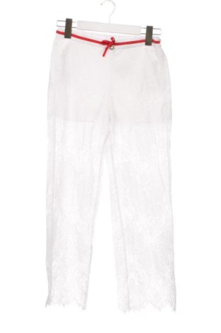 Dziecięce spodnie TWINSET, Rozmiar 11-12y/ 152-158 cm, Kolor Biały, Cena 122,77 zł, #136927954