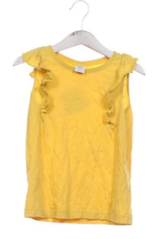 Μπλουζάκι αμάνικο παιδικό Lindex, Μέγεθος 4-5y/ 110-116 εκ., Χρώμα Κίτρινο, Τιμή 5,00 €, #137155641