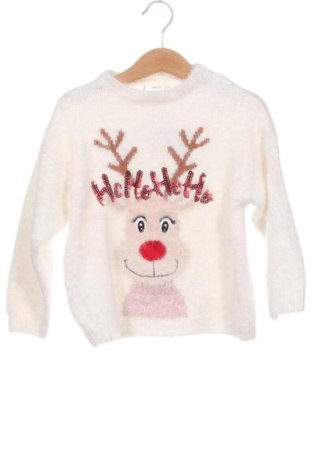 Детски пуловер Mango, Размер 4-5y/ 110-116 см, Цвят Бял, Цена 7,05 €, #137140900