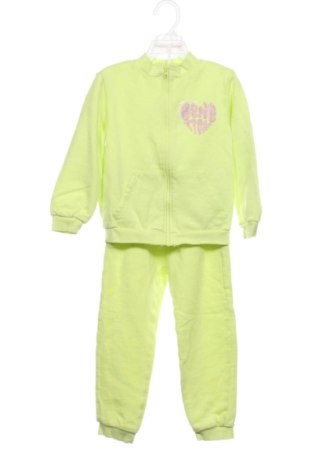 Set trening se copii Undercolors Of Benetton, Mărime 4-5y/ 110-116 cm, Culoare Verde, Preț 157,47 Lei, #137199582