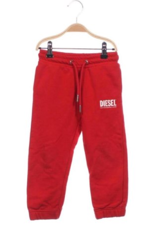 Pantaloni de trening, pentru copii Diesel, Mărime 4-5y/ 110-116 cm, Culoare Roșu, Preț 167,97 Lei, #137196049