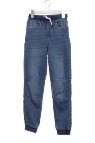 Pantaloni de trening, pentru copii Sinsay, Mărime 9-10y/ 140-146 cm, Culoare Albastru, Preț 31,49 Lei, #137197127