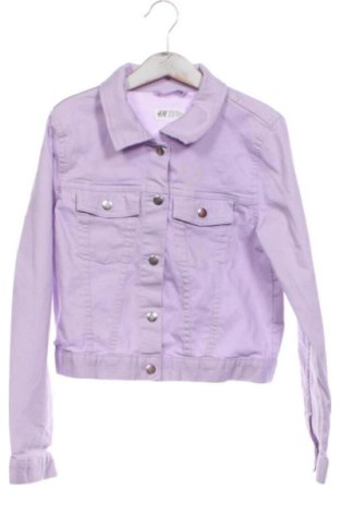 Kinderjacke H&M, Größe 8-9y/ 134-140 cm, Farbe Lila, Preis 15,00 €, #136995173