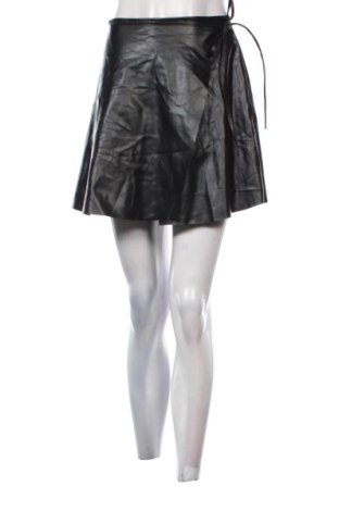 Lederrock Gina Tricot, Größe M, Farbe Schwarz, Preis 16,99 €, #137165001