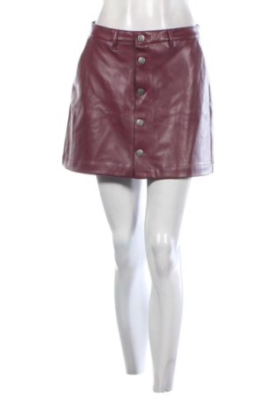 Fustă de piele ONLY, Mărime M, Culoare Roșu, Preț 128,99 Lei, #137170564