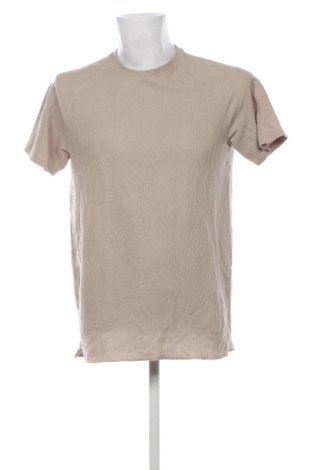 Herren Shirt Bershka, Größe L, Farbe Beige, Preis 7,99 €, #137192809