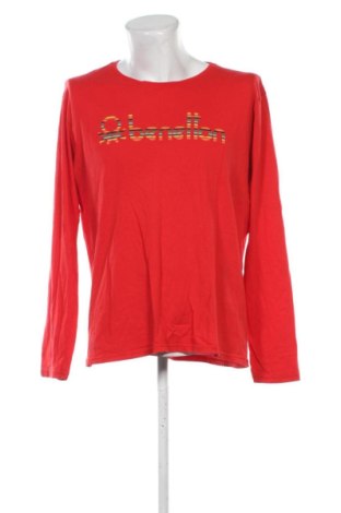 Bluză de bărbați United Colors Of Benetton, Mărime XXL, Culoare Roșu, Preț 62,99 Lei, #137216560