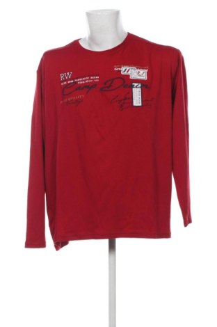 Ανδρική μπλούζα Unbranded, Μέγεθος 5XL, Χρώμα Κόκκινο, Τιμή 13,00 €, #137225076