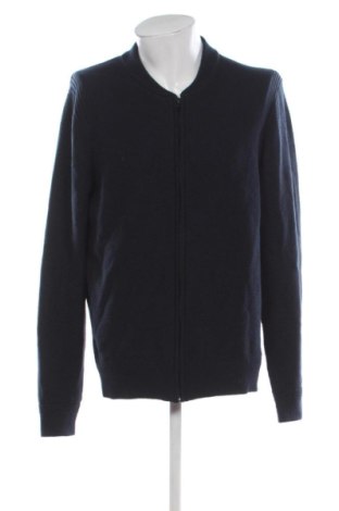 Herren Strickjacke Tommy Hilfiger, Größe XXL, Farbe Blau, Preis 44,99 €, #137150306