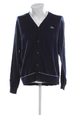 Herren Strickjacke Lacoste, Größe XL, Farbe Blau, Preis 45,99 €, #137168336
