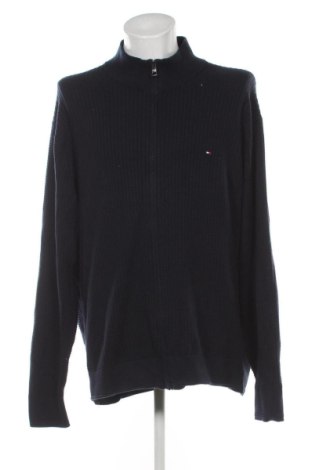 Herren Strickjacke Tommy Hilfiger, Größe 3XL, Farbe Blau, Preis 45,00 €, #137187426
