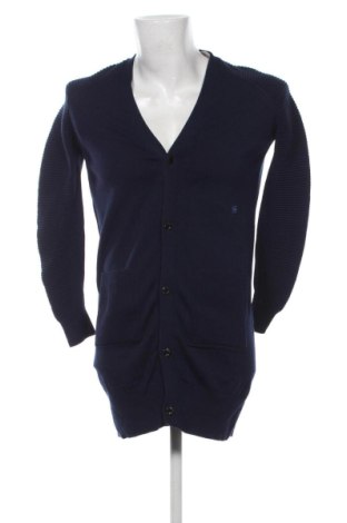 Jachetă tricotată de bărbați G-Star Raw, Mărime S, Culoare Albastru, Preț 199,46 Lei, #137221683