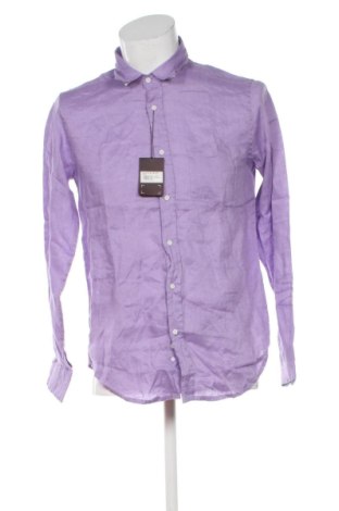 Męska koszula Cotton&silk, Rozmiar M, Kolor Fioletowy, Cena 80,99 zł, #136751921