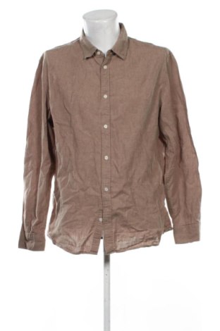 Cămașă de bărbați H&M, Mărime XL, Culoare Maro, Preț 81,00 Lei, #137006836