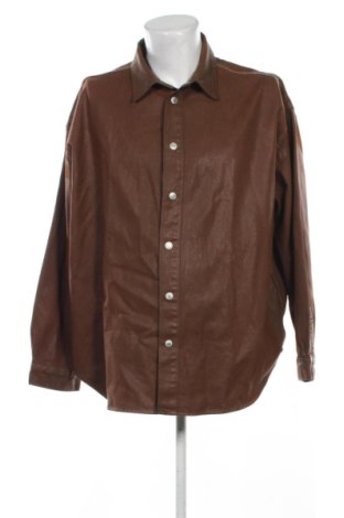 Cămașă de bărbați H&M, Mărime XL, Culoare Maro, Preț 78,74 Lei, #137012137