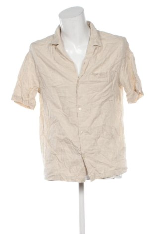Cămașă de bărbați H&M, Mărime M, Culoare Bej, Preț 77,99 Lei, #137045997