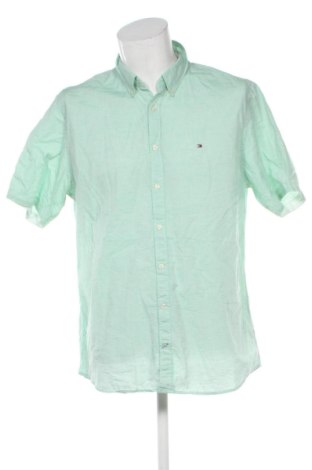 Herrenhemd Tommy Hilfiger, Größe XL, Farbe Grün, Preis 37,99 €, #137103467