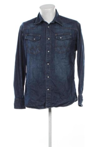 Férfi ing Wrangler, Méret M, Szín Kék, Ár 7 109 Ft, #137114056