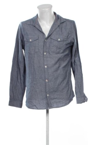Cămașă de bărbați Jack & Jones, Mărime L, Culoare Albastru, Preț 79,99 Lei, #137115182