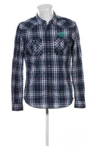 Ανδρικό πουκάμισο Edc By Esprit, Μέγεθος L, Χρώμα Πολύχρωμο, Τιμή 8,99 €, #137116938