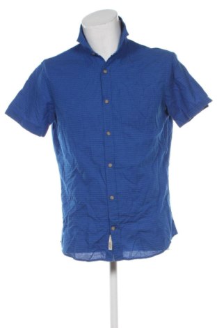 Ανδρικό πουκάμισο Jack & Jones, Μέγεθος M, Χρώμα Μπλέ, Τιμή 14,99 €, #137117184