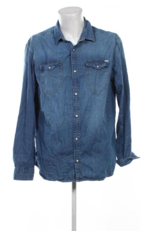 Ανδρικό πουκάμισο Jack & Jones, Μέγεθος XXL, Χρώμα Μπλέ, Τιμή 15,99 €, #137138108
