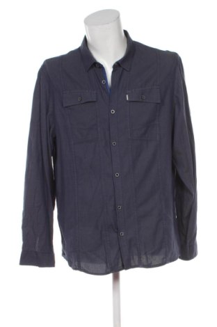 Мъжка риза Unbranded, Размер XXL, Цвят Син, Цена 13,29 €, #137140411